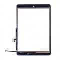 Apple iPad 7/8/9 2019/2020/2021 10.2" Touch Screen with Home Button and Adhesive Tape attached [Black] [ItruColour]
